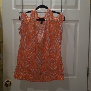 Cold shoulder T-shirt